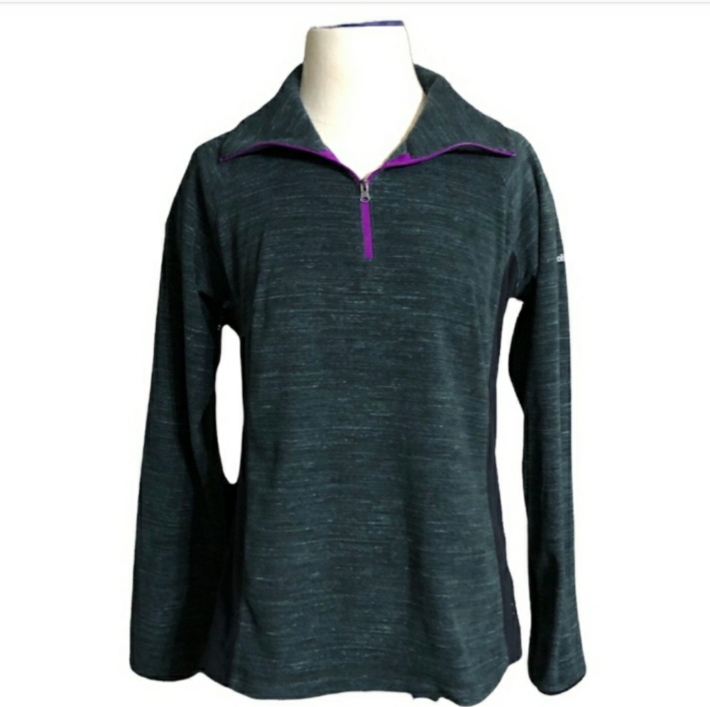 COLUMBIA Glacial Half-Zip Fleece Size Medium EUC!